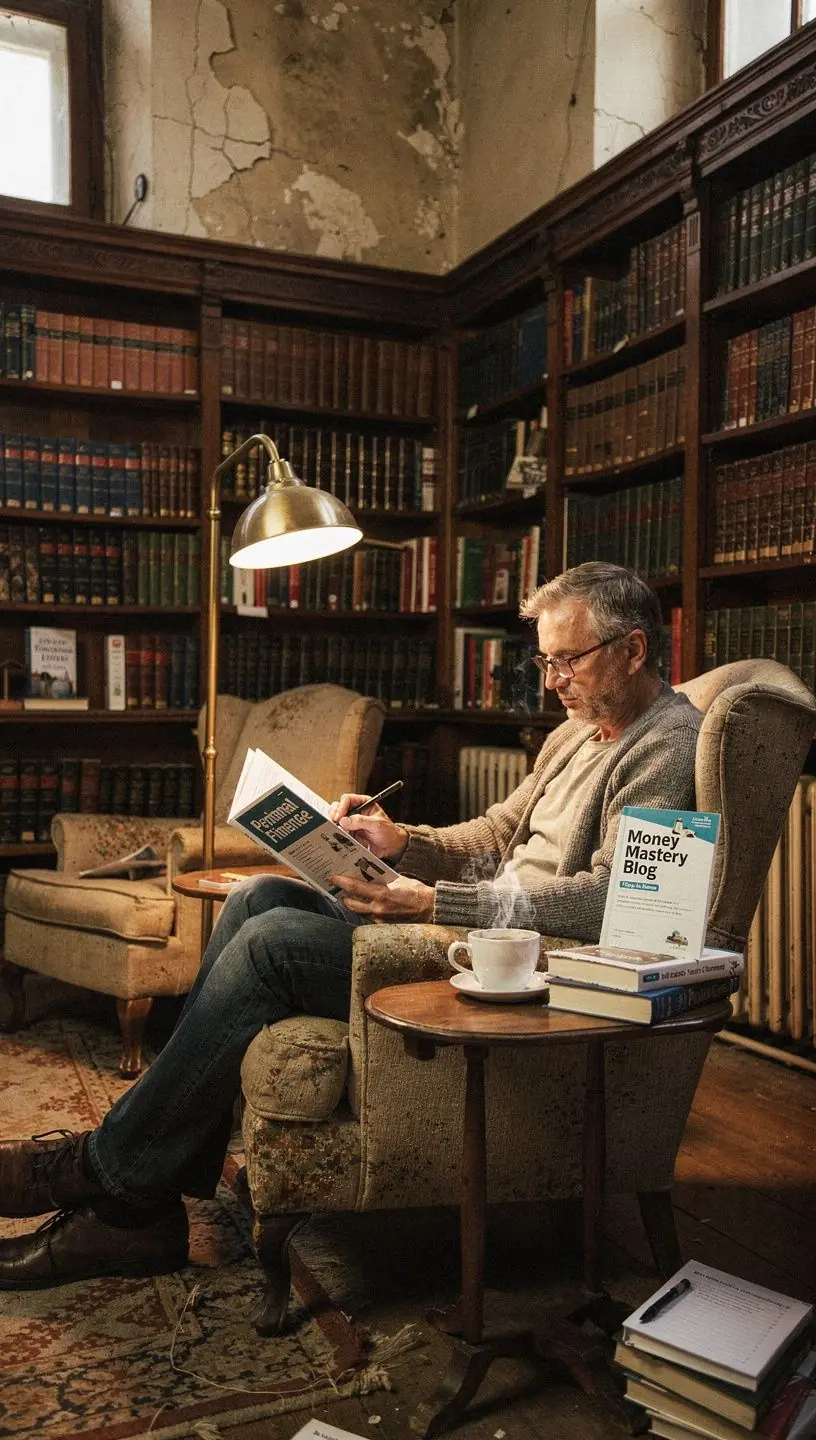 Pénzügyi tervezéshez használt kalkulátor és jegyzetfüzet egy asztalon